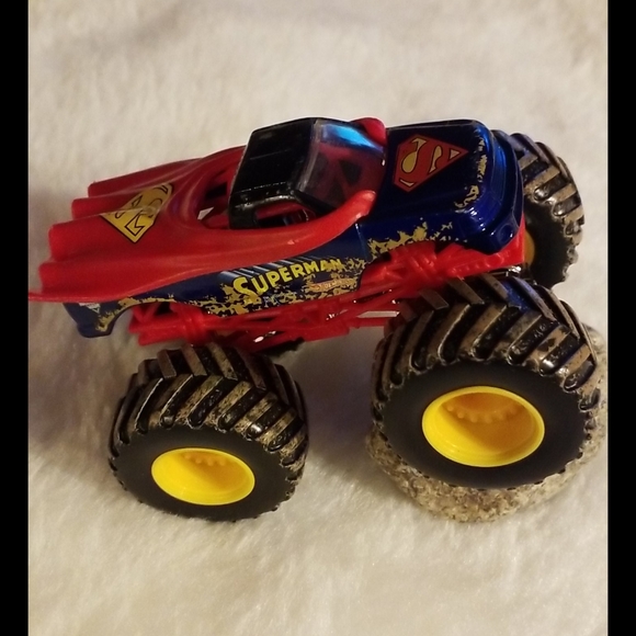 Mattel | Toys | Mattel Hot Wheels Monster Jam Superman Collectible ...